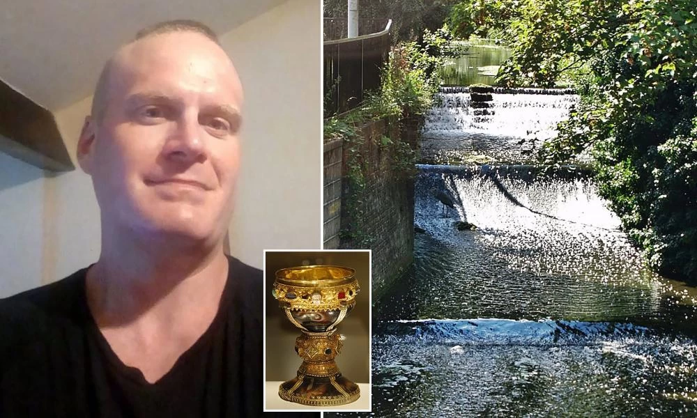 Ισχυρίζεται πως βρήκε το Άγιο Δισκοπότηρο σε ποτάμι